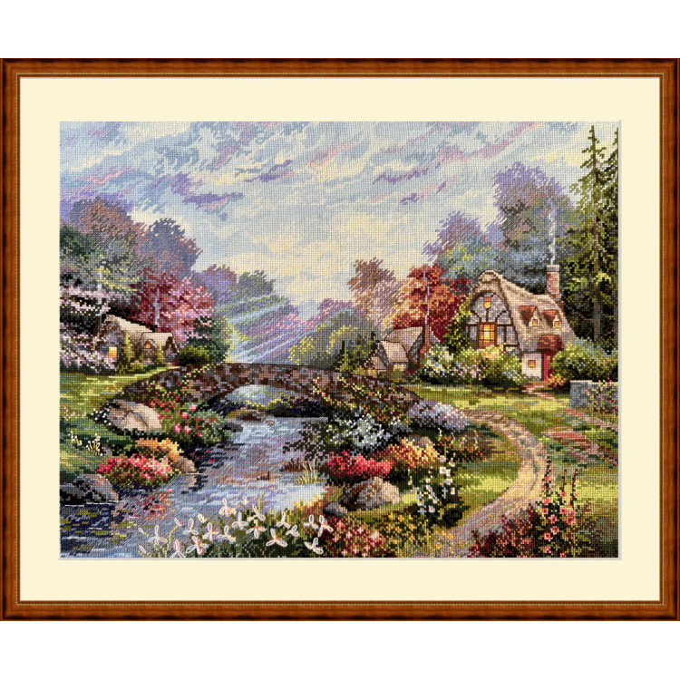 (image for) Springtime Glory Counted Cross Stitch Kit